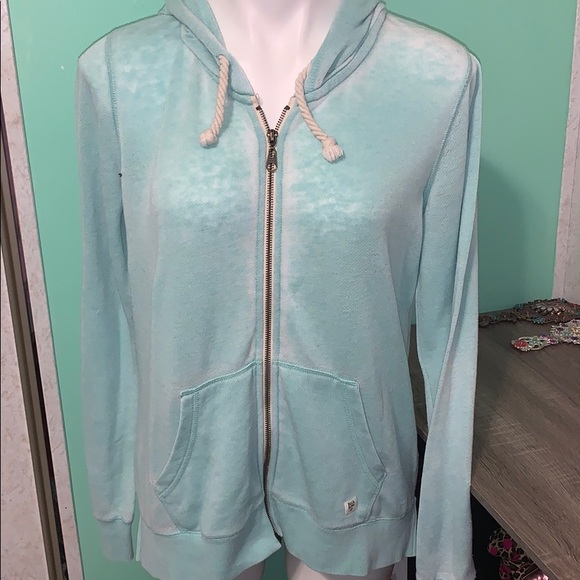 Billabong Tops - mint green billabong zip up